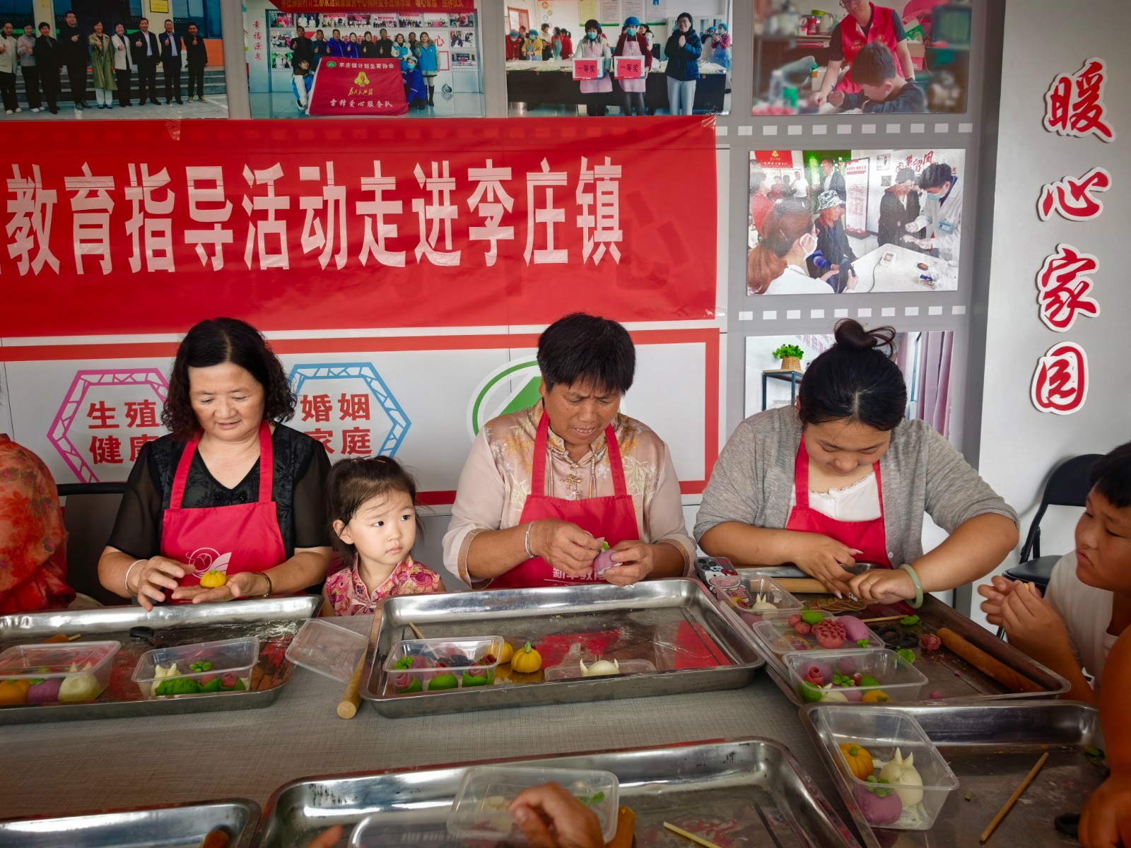 巧手蒸出幸福花